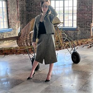 Reversible Tweed to Houndstooth suit